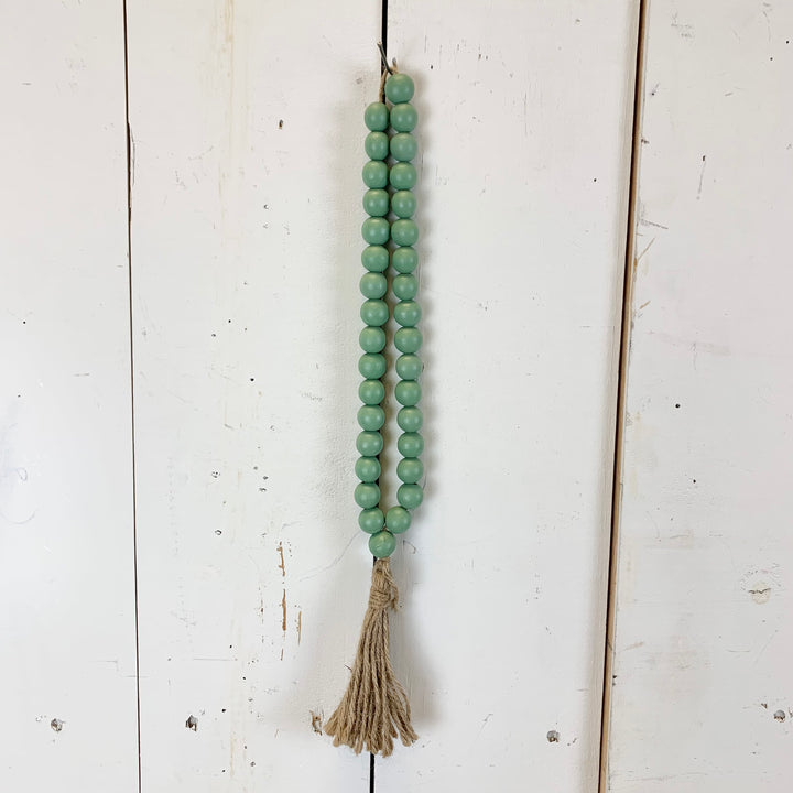 Beaded Loop with Tassel