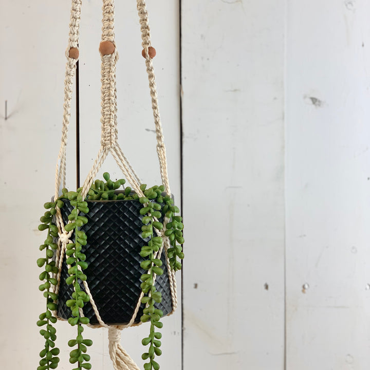 Terracotta Bead Macramé Hanger