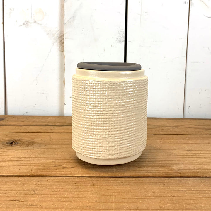 Natural Linen Flip Dish Wax Warmer
