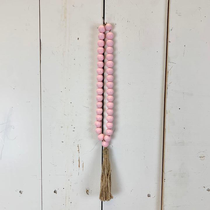 Beaded Loop with Tassel