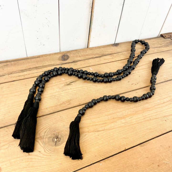 Black Bead Garlands