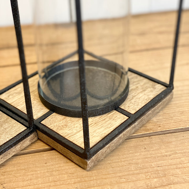 Metal and Glass Lanterns