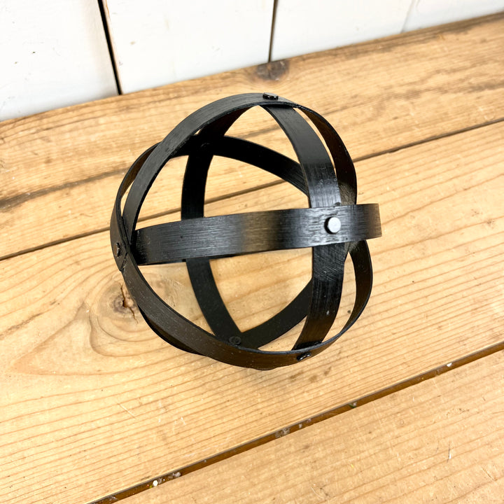 Black Wood Sphere