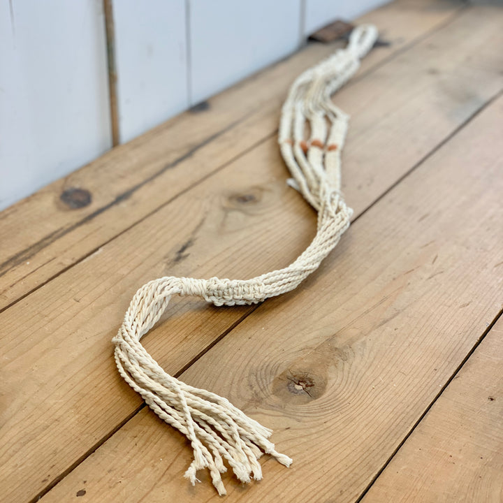 Terracotta Bead Macramé Hanger