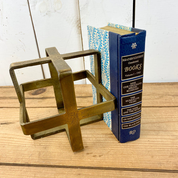 Brass Iron Cube
