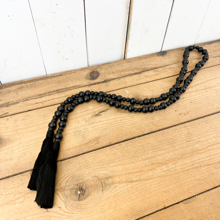 Black Bead Garlands