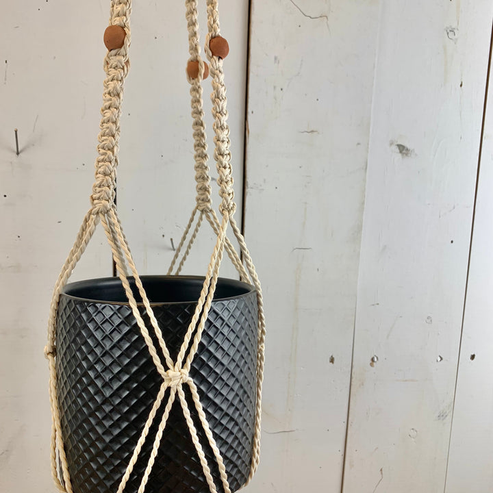 Terracotta Bead Macramé Hanger