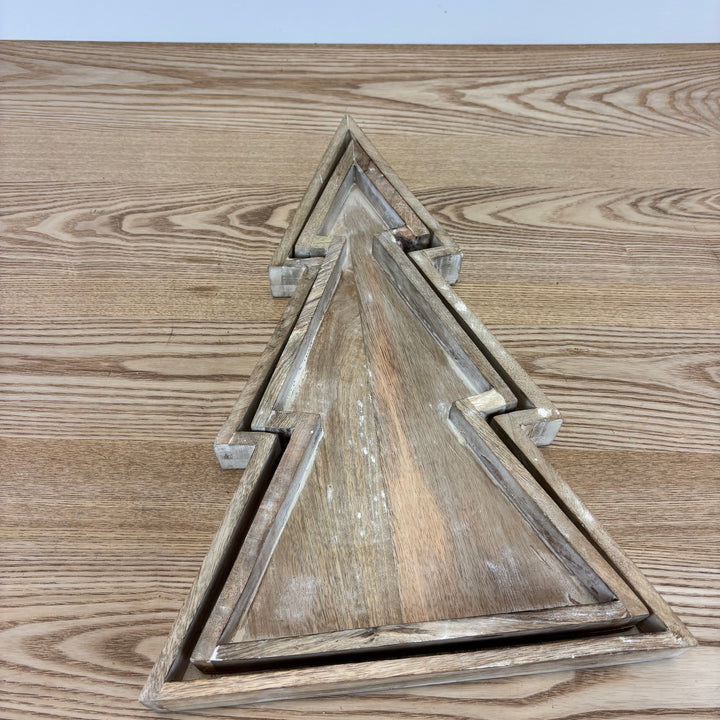 Mango Wood Tree Trays