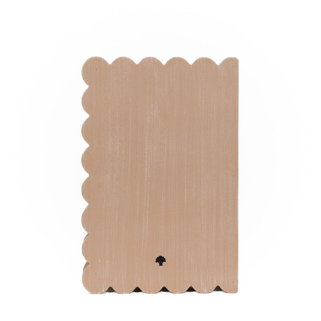 Wood Scallop Keepsake Box