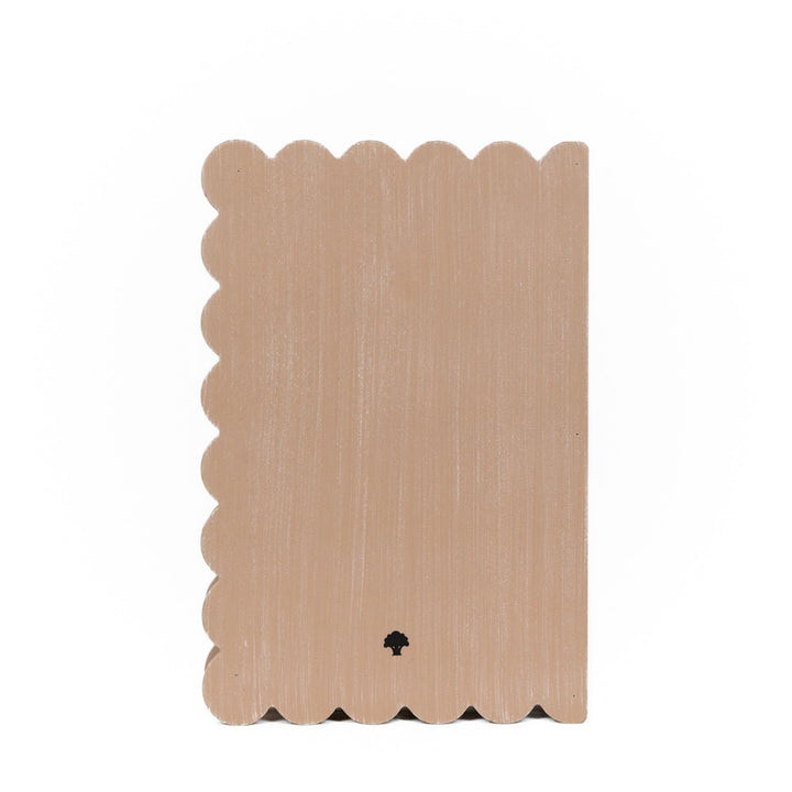 Wood Scallop Keepsake Box