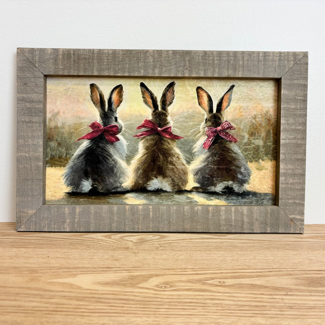 Framed Wall Art - Small Rectangle