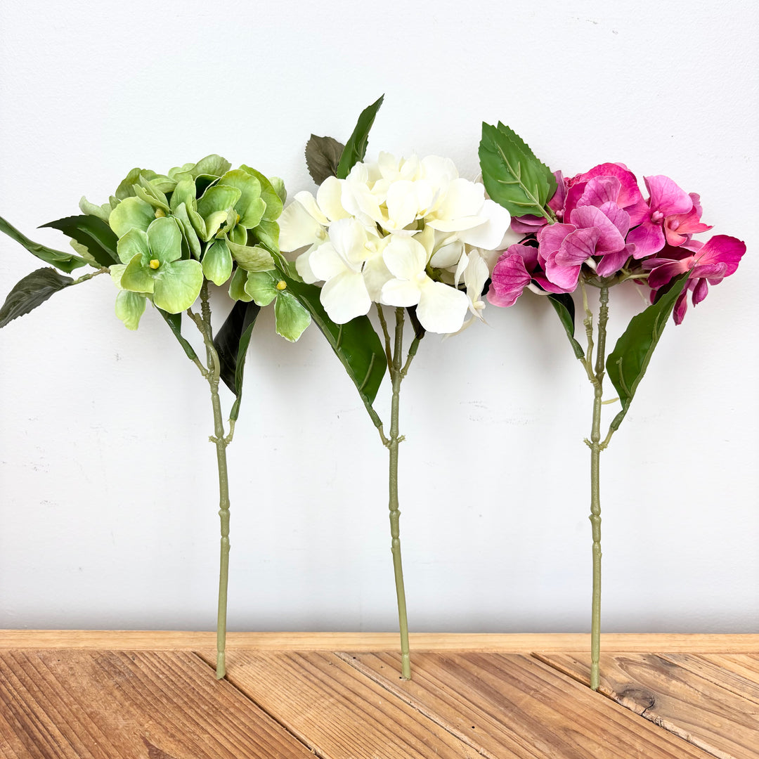 Hydrangea Stems - 3 Colors