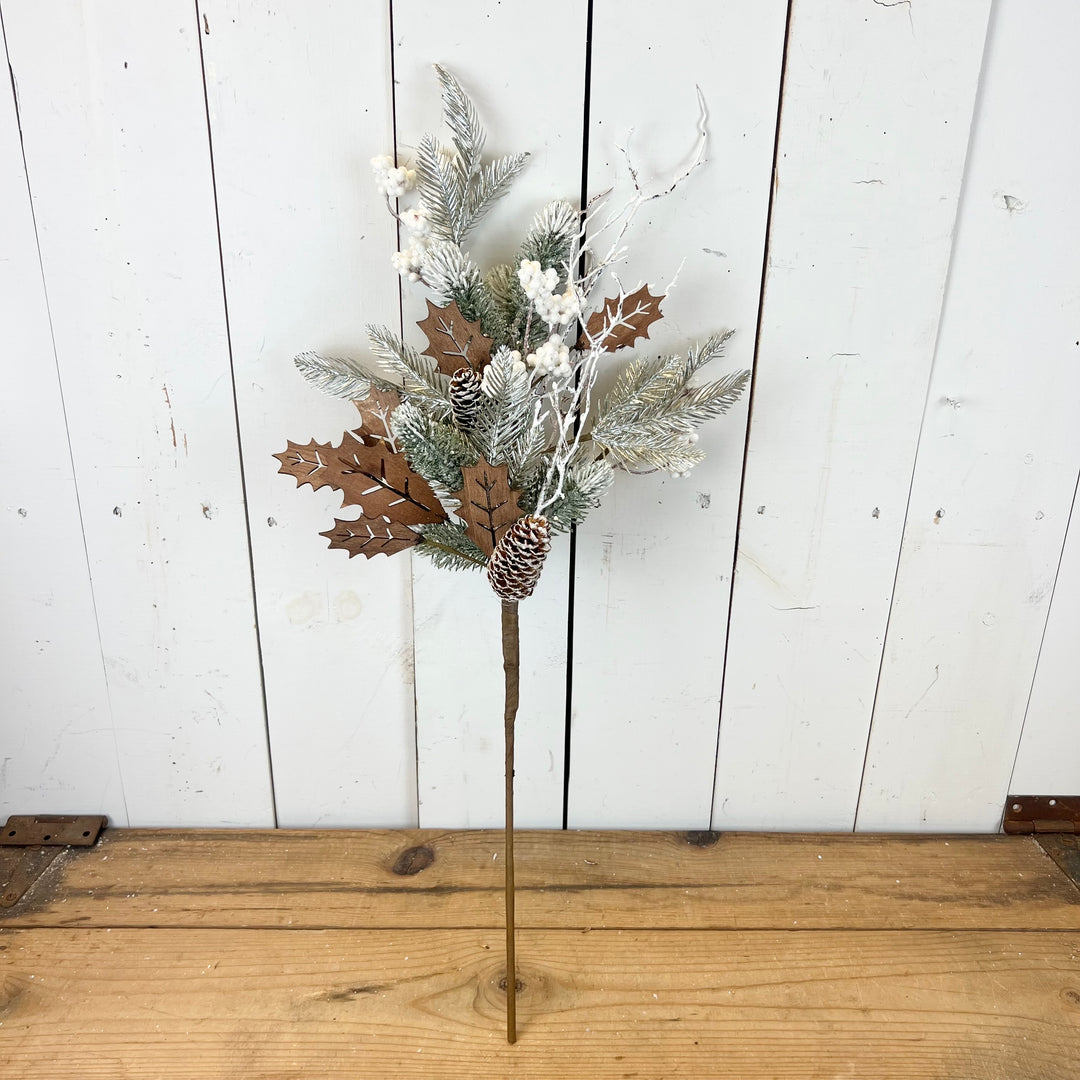 Laser-Cut Wood Winter Pine Collection