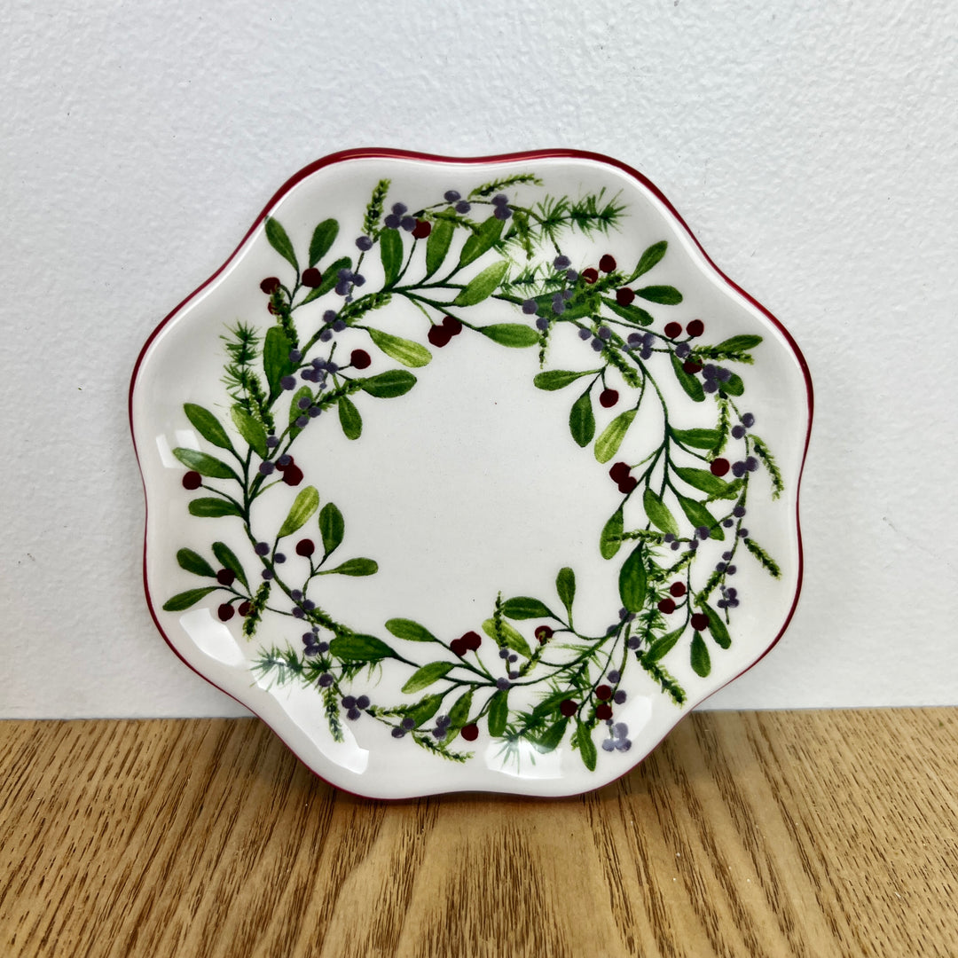 Winter Berries Trinket Dish, 3 styles