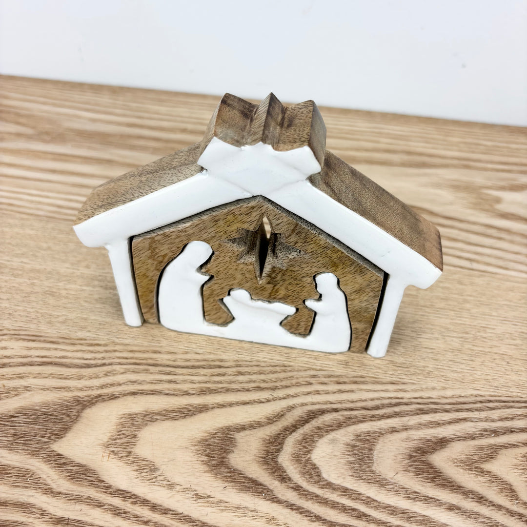 Wooden Nativity