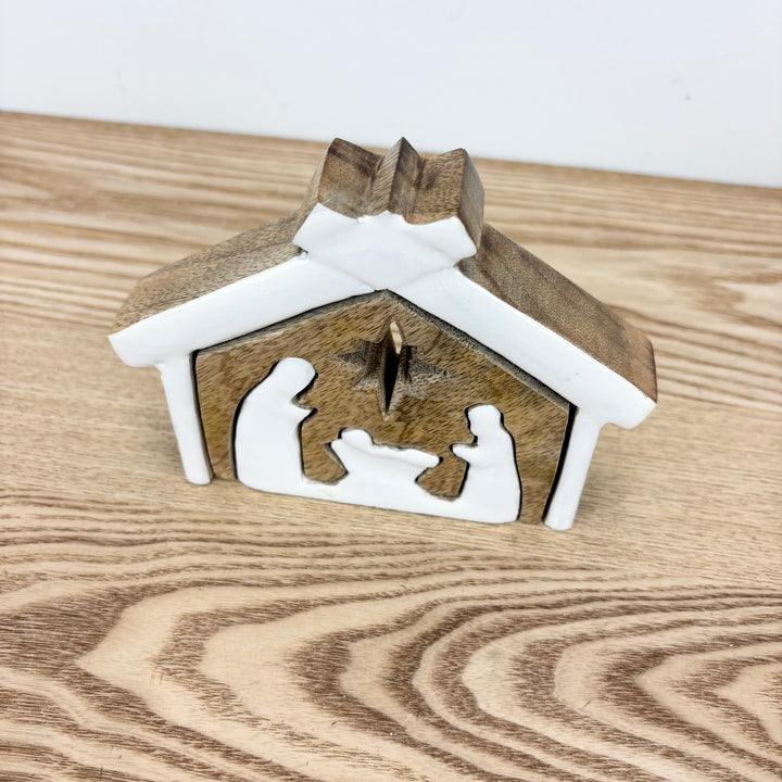 Wooden Nativity