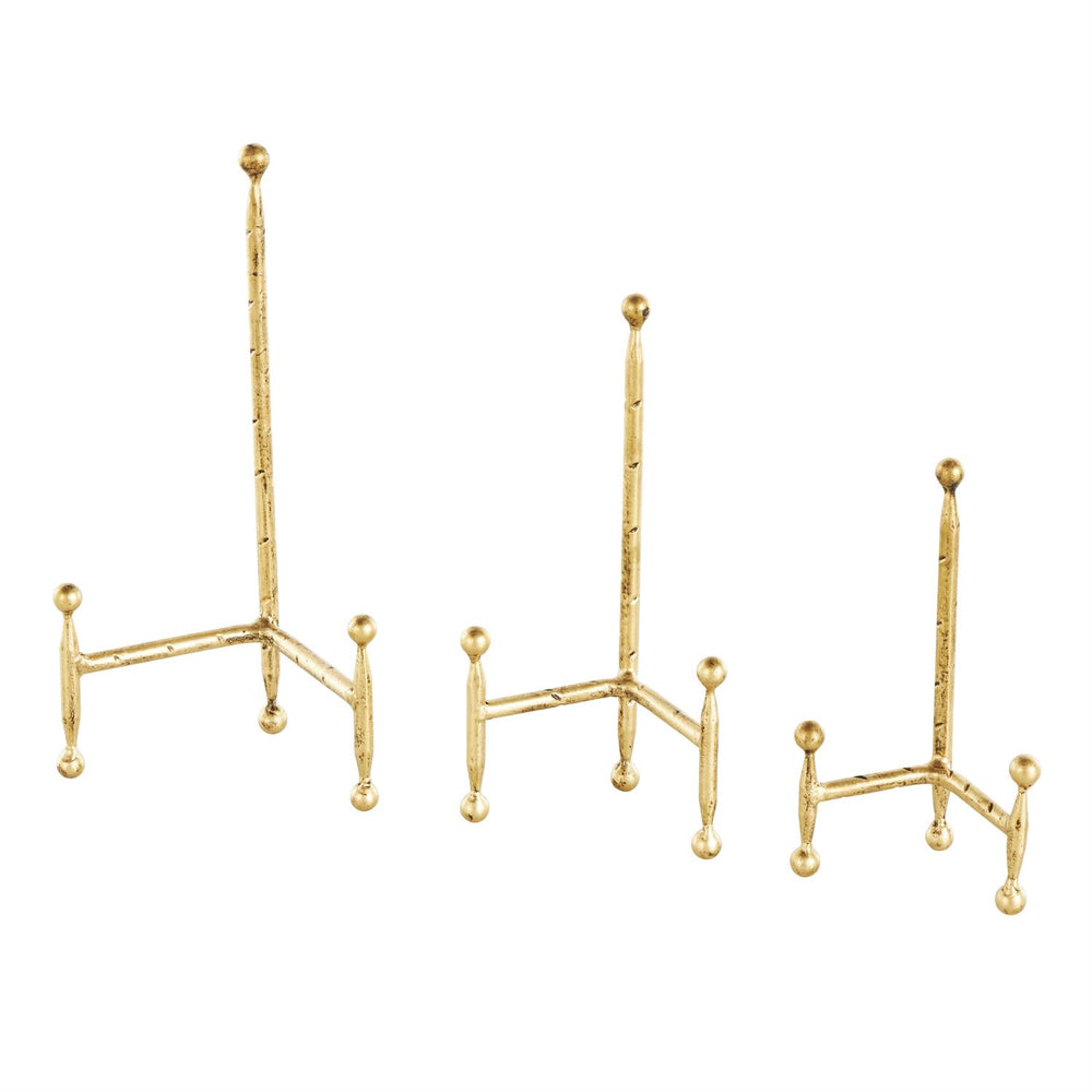 Metal Slim Display Easel with Ball Accents