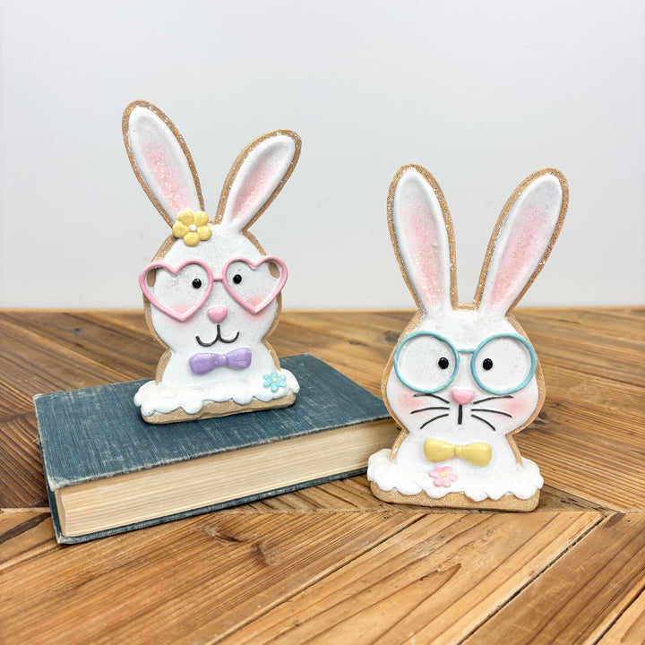 Easter Gingerbread Bunny Head - 2 Styles