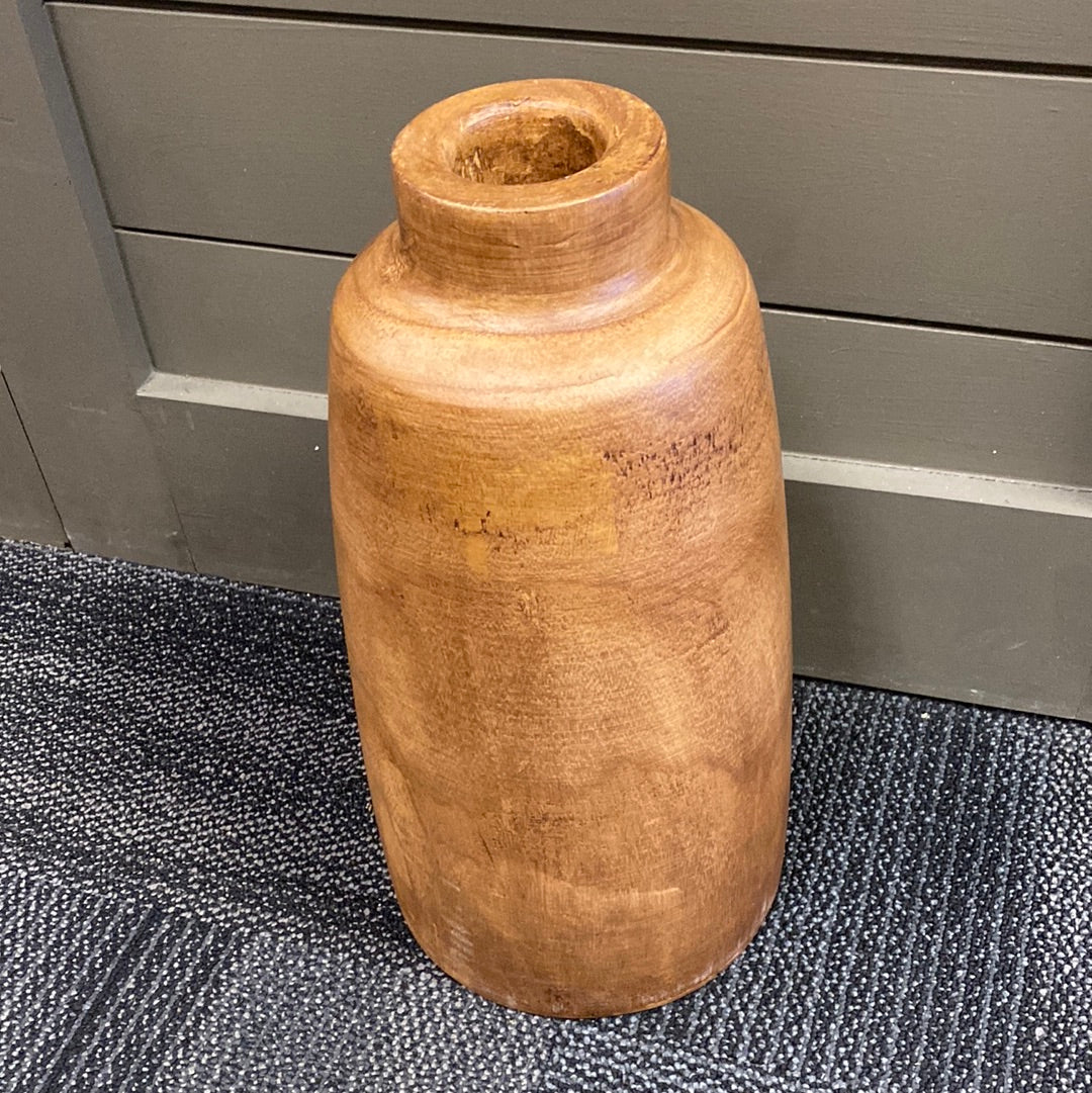 Wood Vase