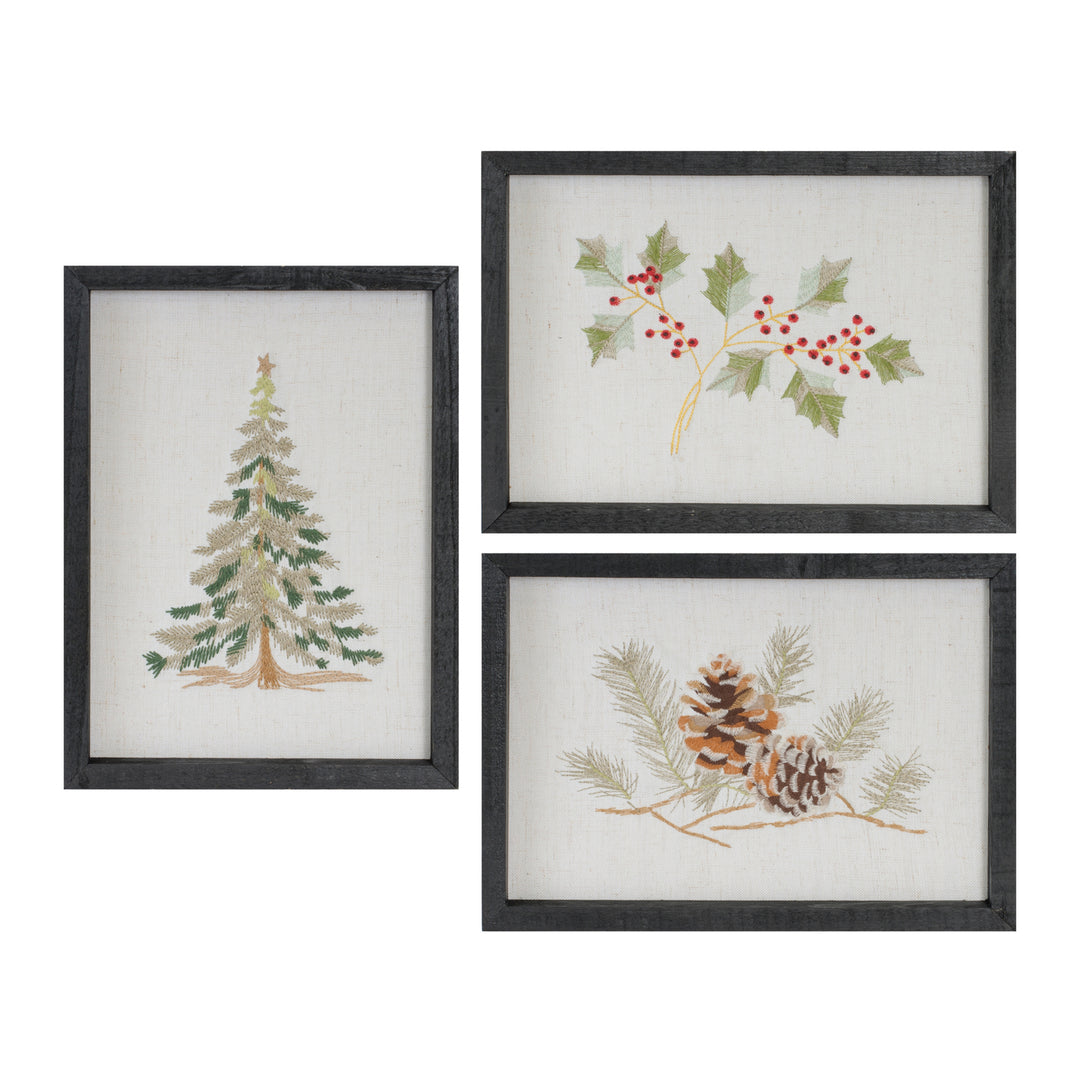 Pinecone, Tree, Holly Wall Art