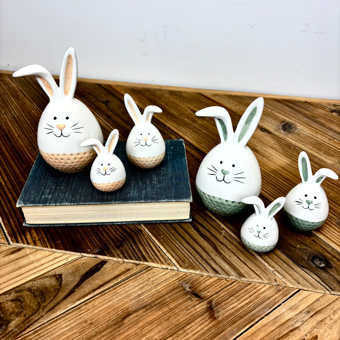 Dolomite Bunnies - 2 Colors, 3 Sizes