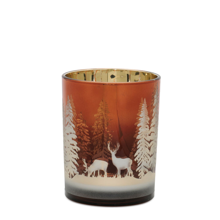 Winter Scene Candle Holder, 3 sizes