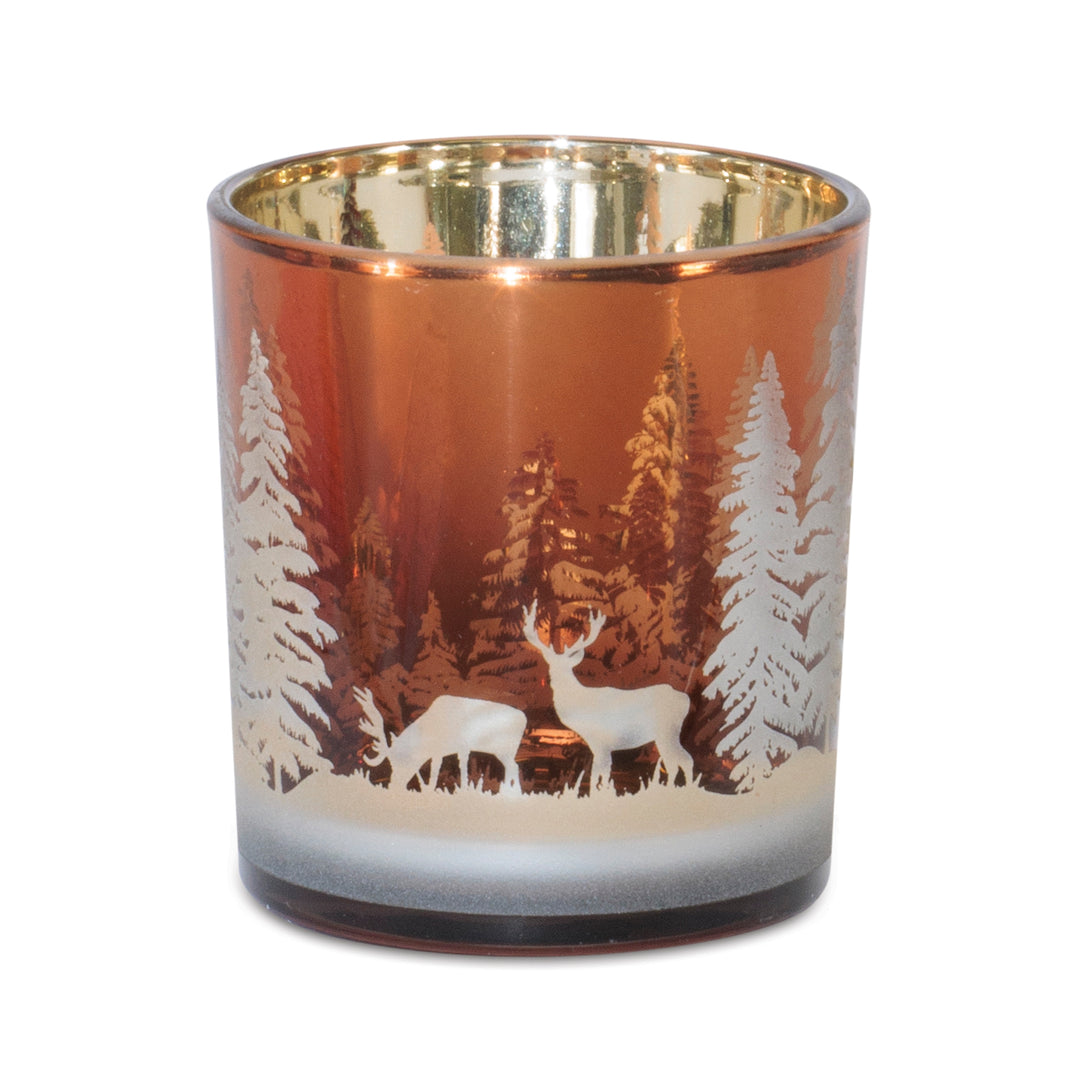 Winter Scene Candle Holder, 3 sizes