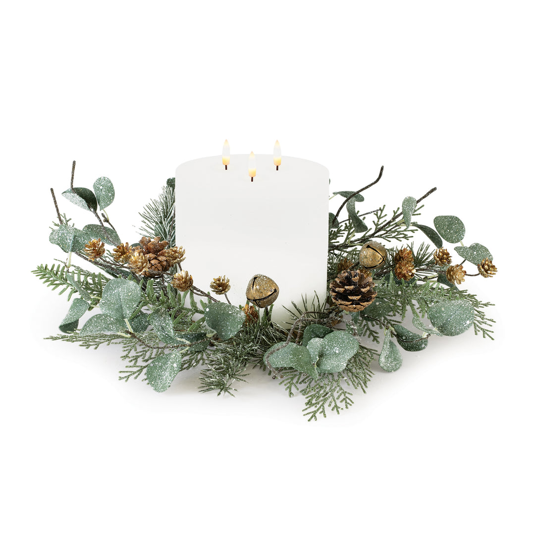 Pine And Eucalyptus Candle Rings