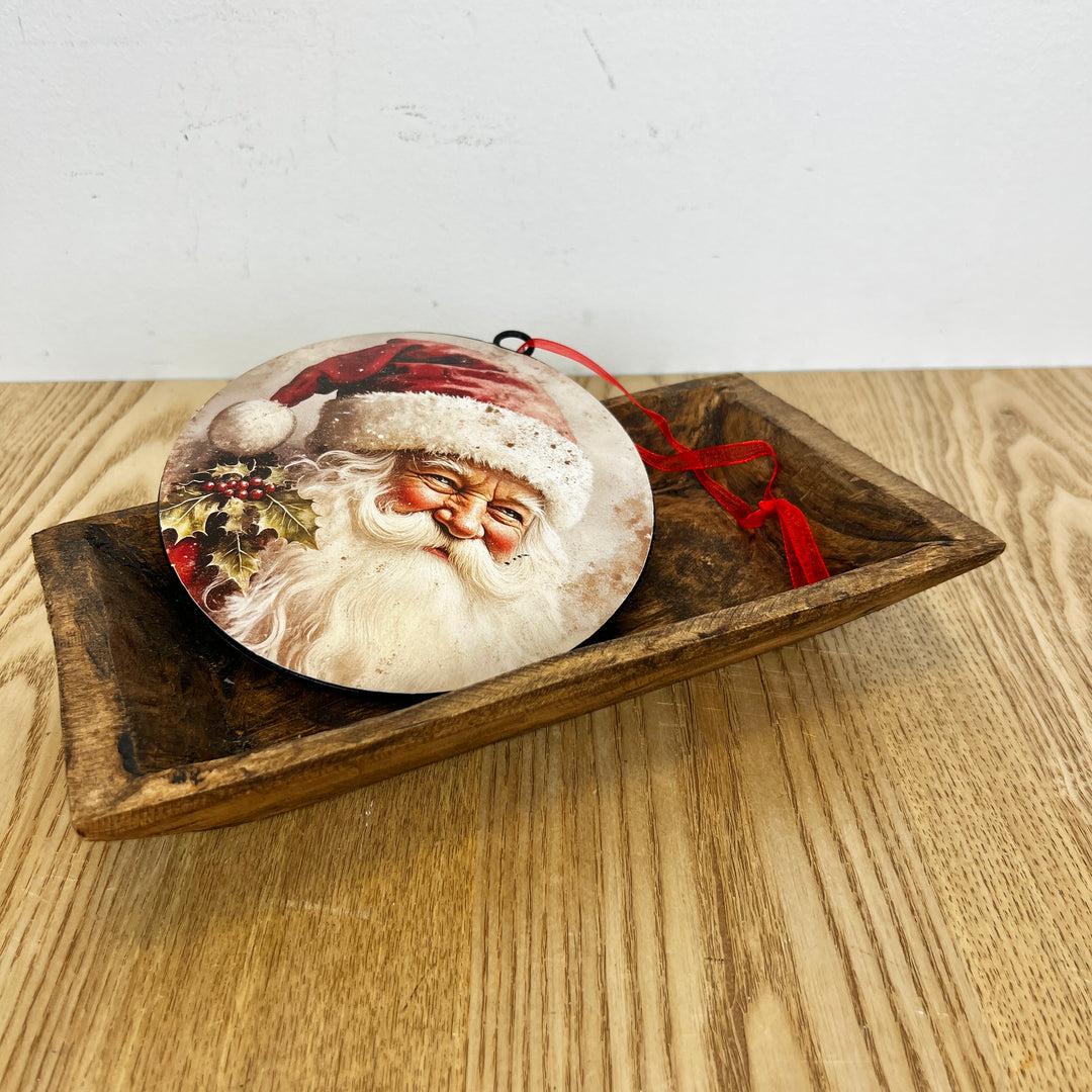 Classic Santa Ornament