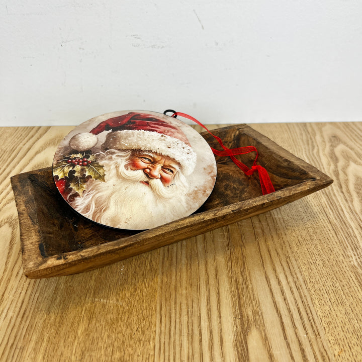 Classic Santa Ornament