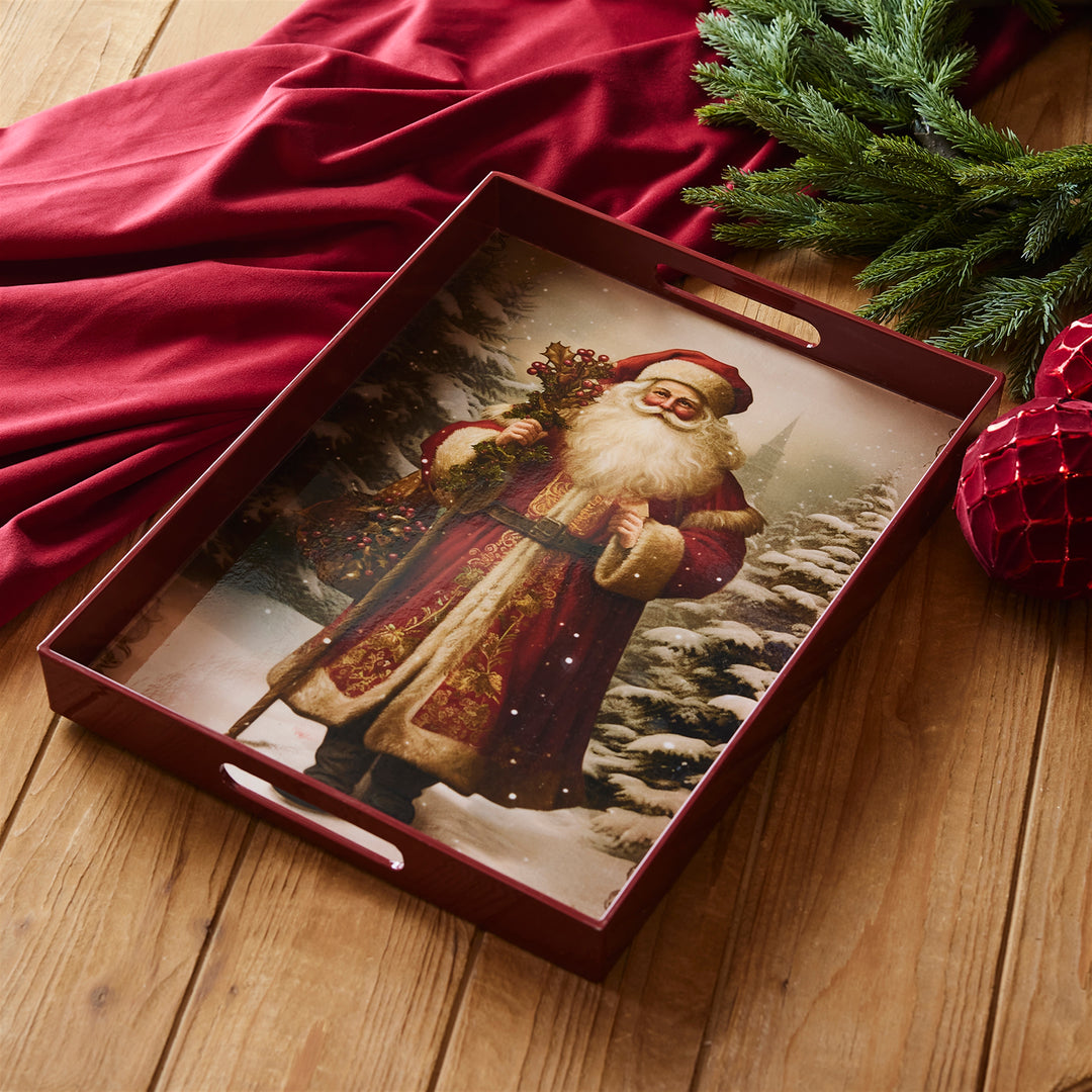Vintage Santa Tray