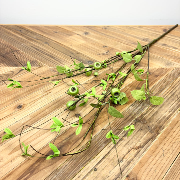 Crater Berry, Leaf & Twig Spray