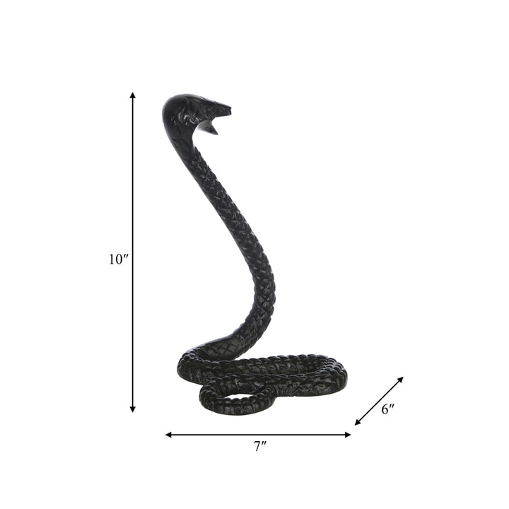 Black Metal Snake