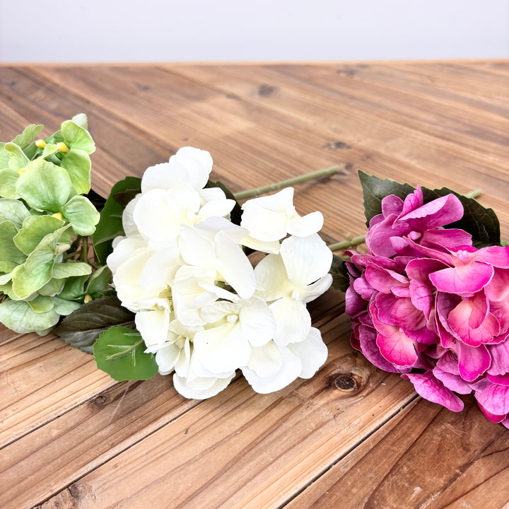 Hydrangea Stems - 3 Colors