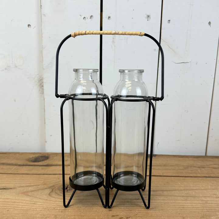 Black Test Tubes with Handle - Two Styles