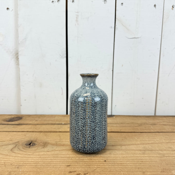 Stoneware Blue Bottle Vases