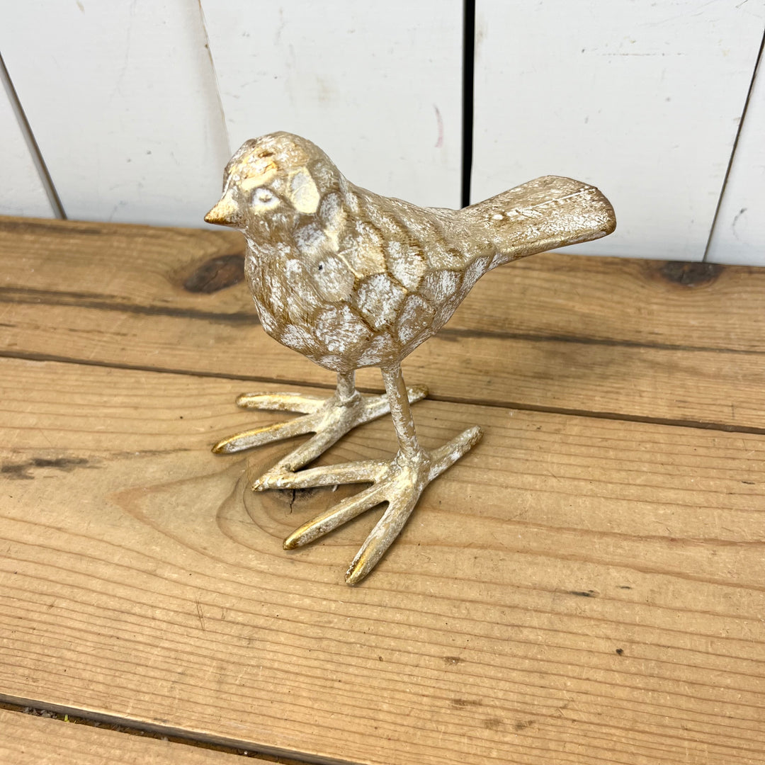 Large Cast Iron Birds, Two Colors Available