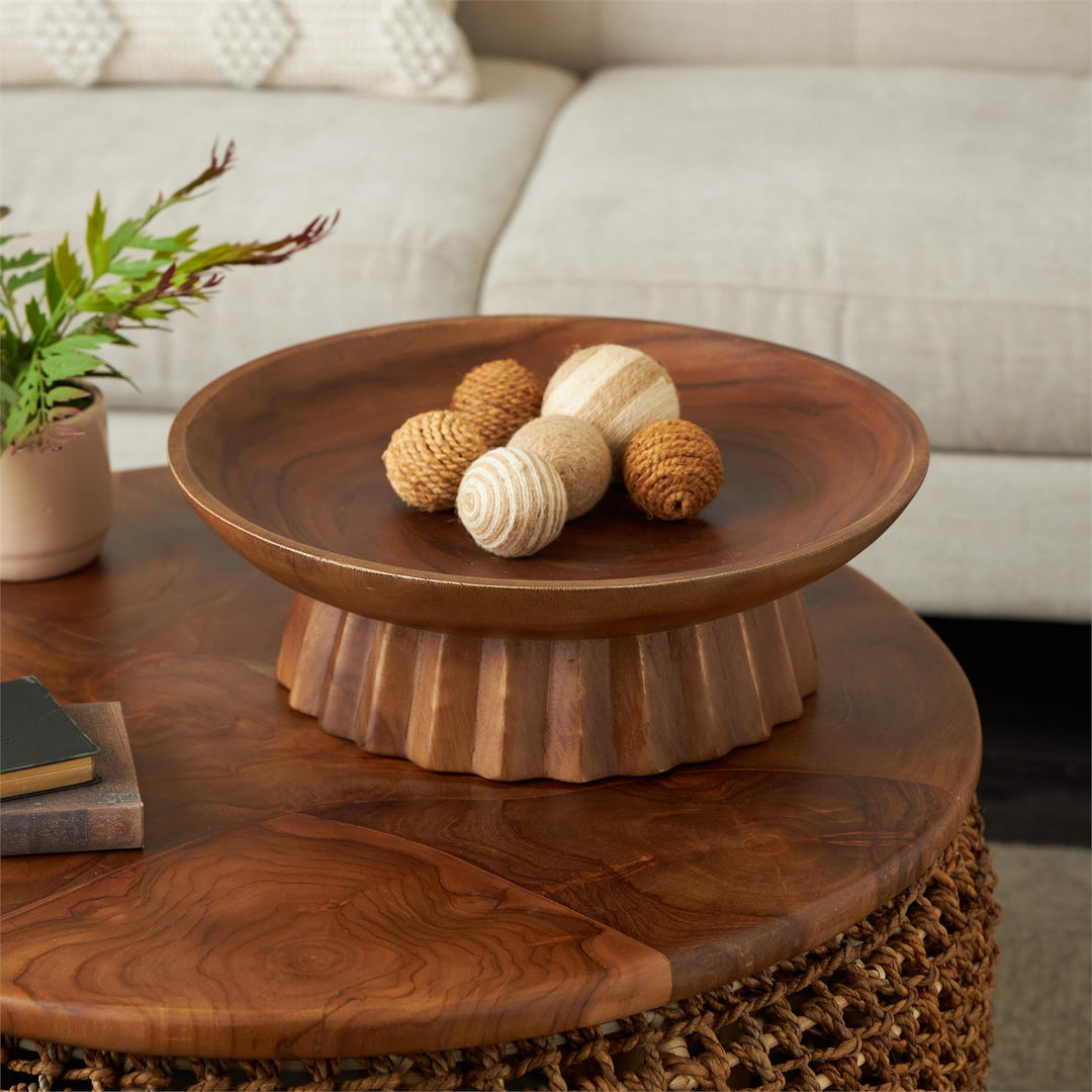 Teak Decorative Bowl