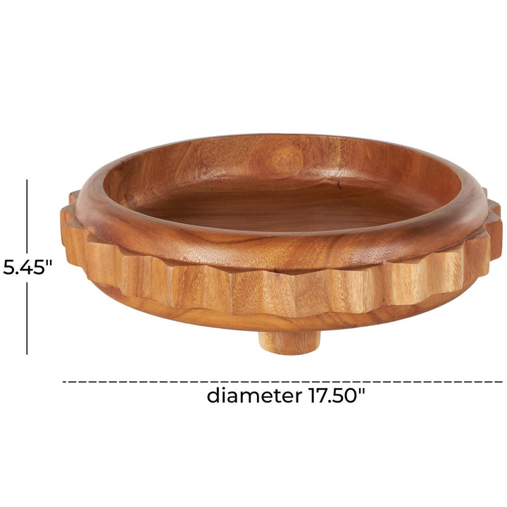 Teak Decorative Bowl