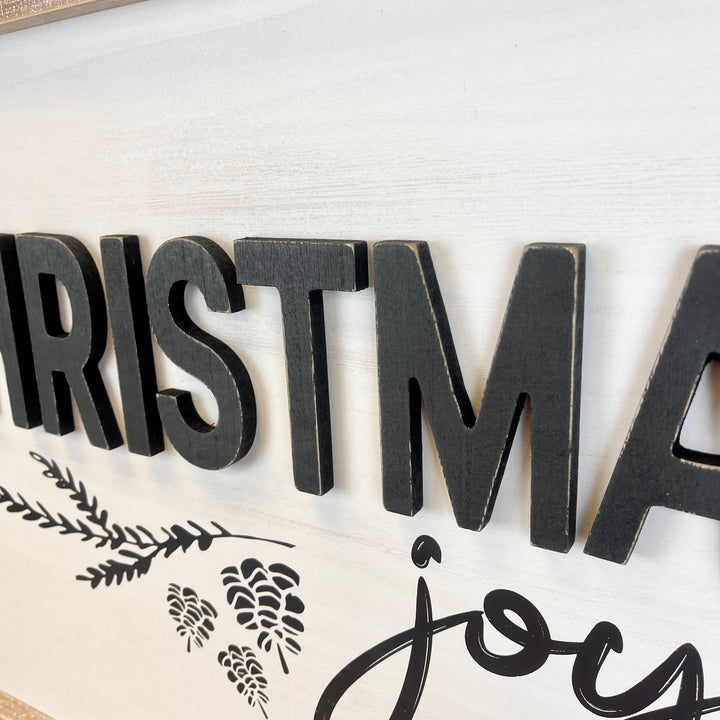 Family is Everything/Christmas Joy Reversible Sign