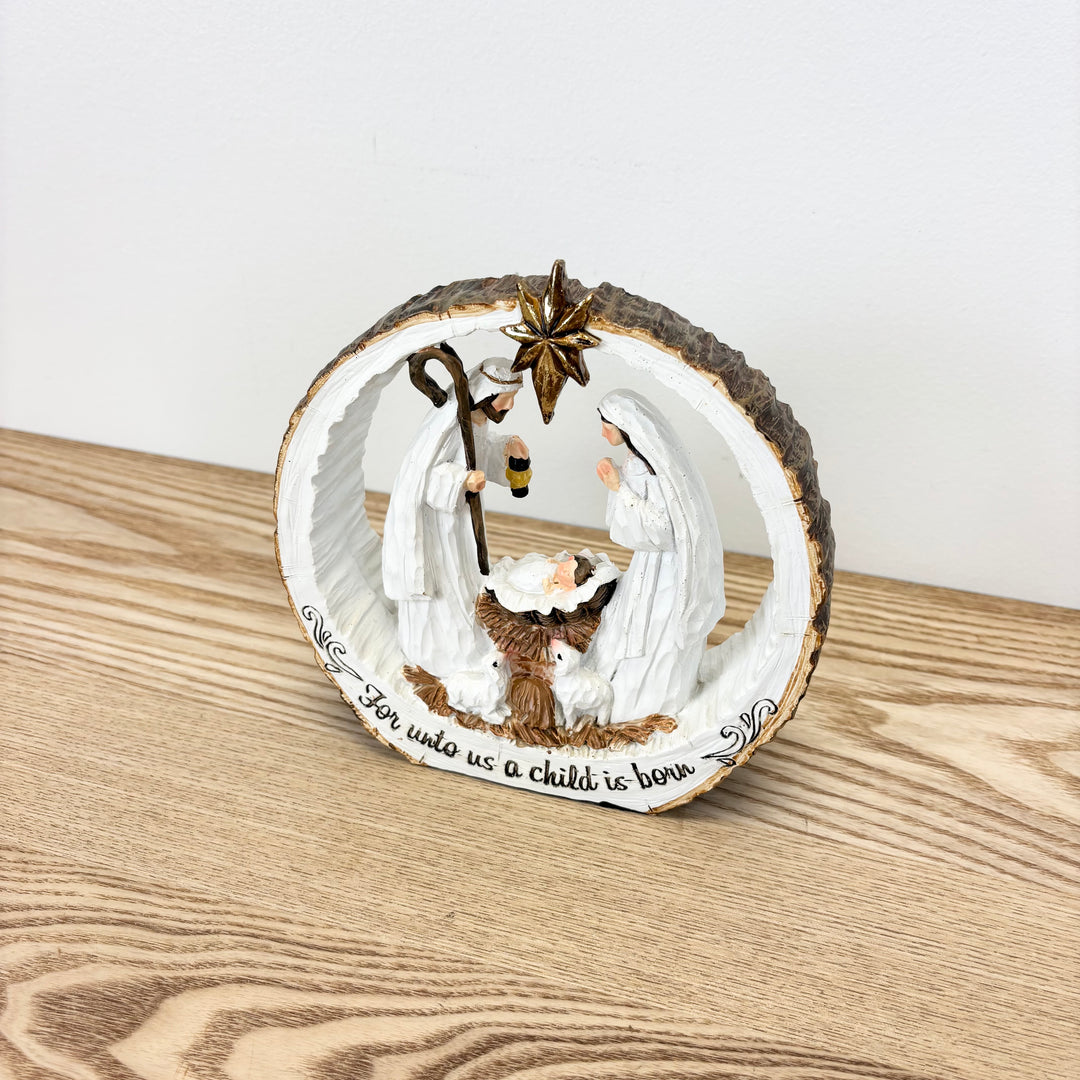 Resin Nativity Figurine