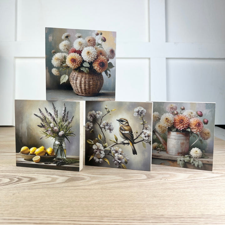 Summer Wooden Blocks
