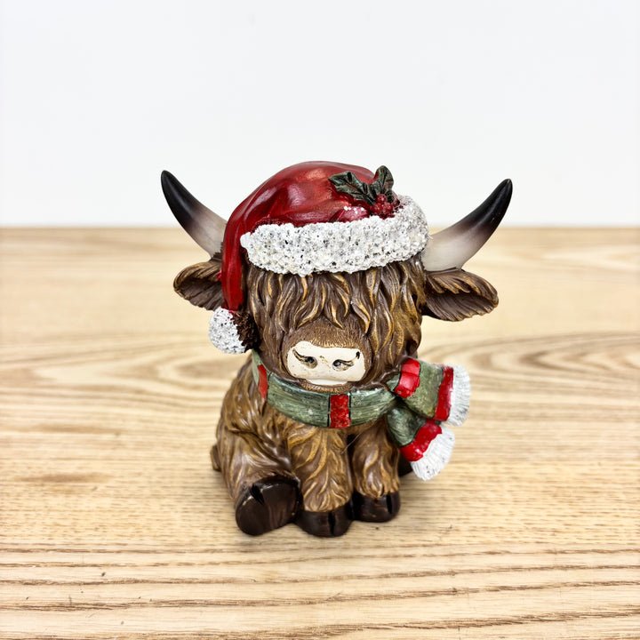 Highland Cow Figurines - 2 Styles