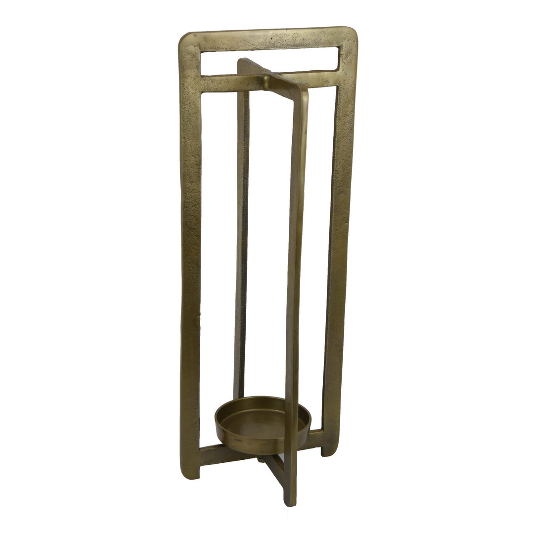 Metal Candle Holder, 2 finishes