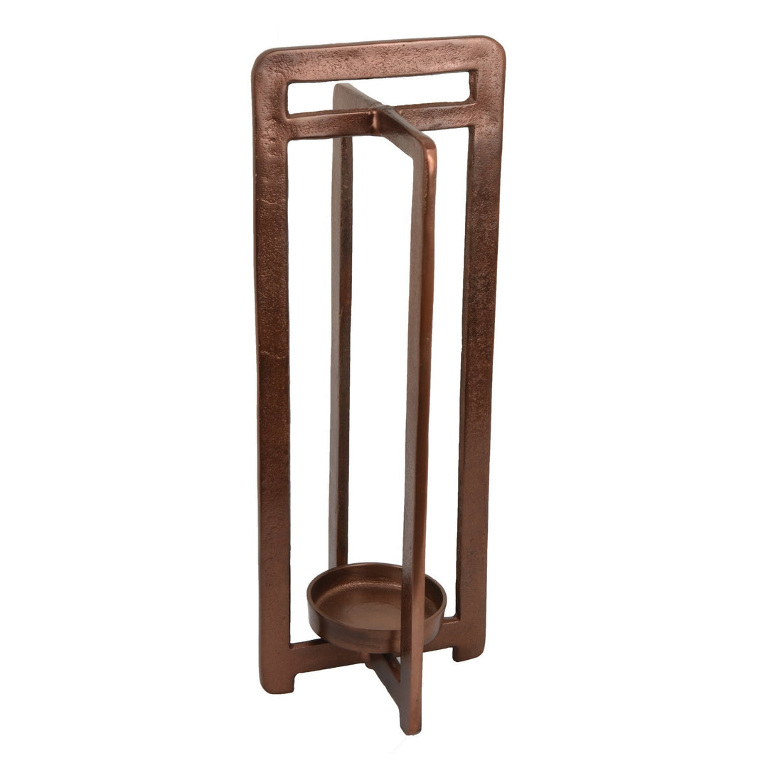 Metal Candle Holder, 2 finishes