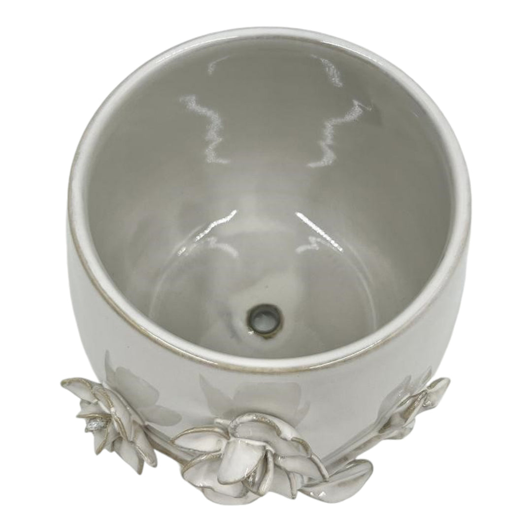 Flower Applique Planter