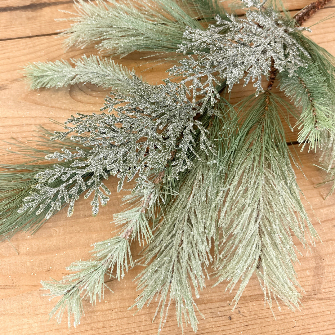 Frosted Mixed Pine Large Stem