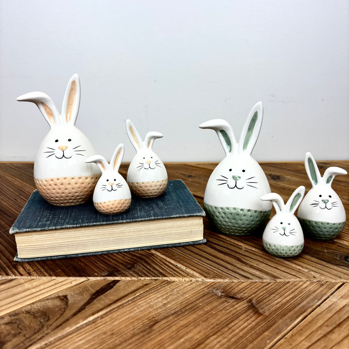 Dolomite Bunnies - 2 Colors, 3 Sizes