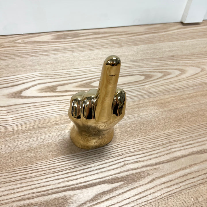 Gold Metallic Traffic Finger