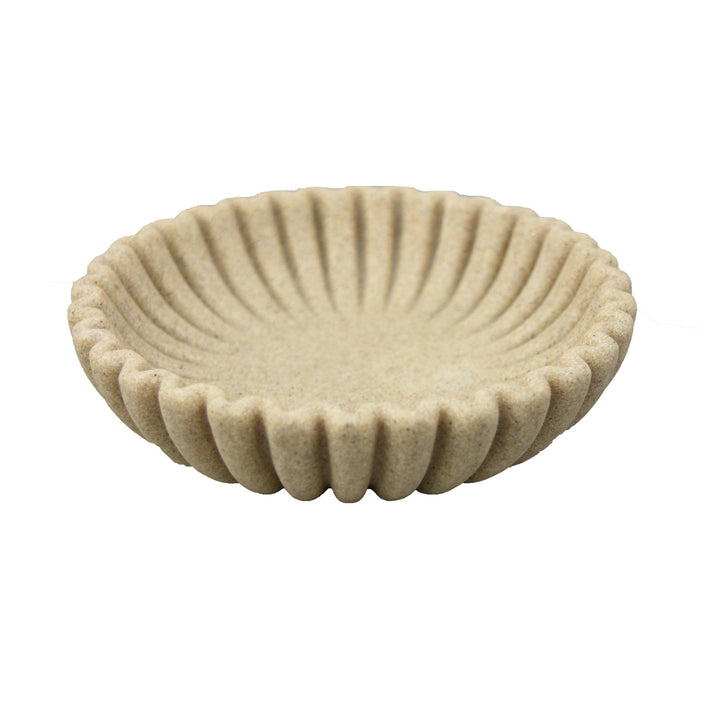 Ribbed Scalloped Bowl, 3 Sizes, 2 Colors